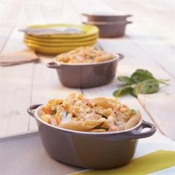 Set 4 Petits Plats à Four Individuels Gris-taupe En Céramique émaillée 350 Ml -de Buyer Soldes Magasin 059123 4 7 Set 4 petits plats a four individuels gris taupe en ceramique emaillee 350 ml Mathon