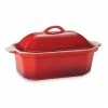 Terrine En Céramique émaillée 20,5 Cm Rouge -de Buyer Soldes Magasin 059124 0 4 Terrine en ceramique emaillee 20 5 cm rouge Mathon