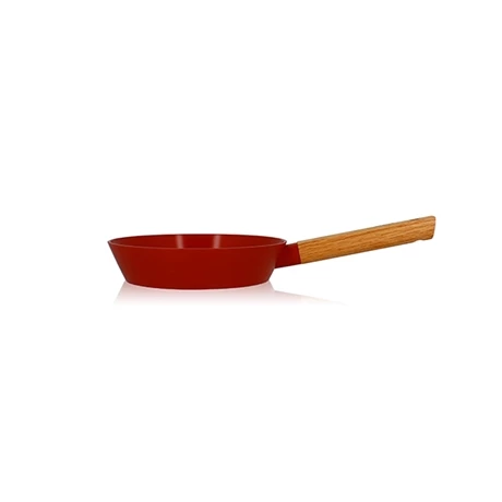 Poêle Ector Induction Aluminium Revêtu Manche En Bois 20 Cm Rouge 3 Poêle Ector Induction Aluminium Revêtu Manche En Bois 20 Cm Rouge