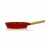 Poêle Ector Induction Aluminium Revêtu Manche En Bois 28 Cm Rouge -de Buyer Soldes Magasin 108014 0 2 Poele Ector induction aluminium revetu manche en bois 28 cm rouge Ogo