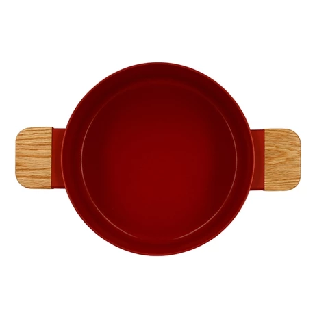 Faitout Ector Induction Aluminium Revêtu 24 Cm Rouge 4 Faitout Ector Induction Aluminium Revêtu 24 Cm Rouge – Image 2