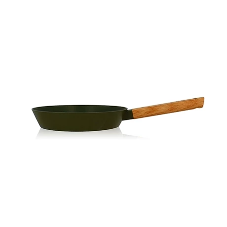 Poêle Ector Induction Aluminium Revêtu Manche En Bois 24 Cm Vert 3 Poêle Ector Induction Aluminium Revêtu Manche En Bois 24 Cm Vert
