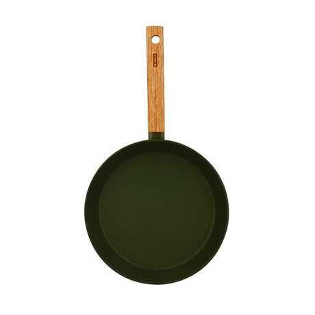 Poêle Ector Induction Aluminium Revêtu Manche En Bois 24 Cm Vert 7 Poêle Ector Induction Aluminium Revêtu Manche En Bois 24 Cm Vert – Image 5