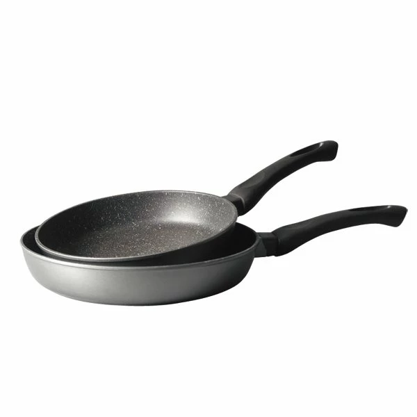 Lot 2 Poêles Avec Revêtement Dur Comme La Pierre 20 Et 24 Cm 3 Lot 2 Poêles Avec Revêtement Dur Comme La Pierre 20 Et 24 Cm