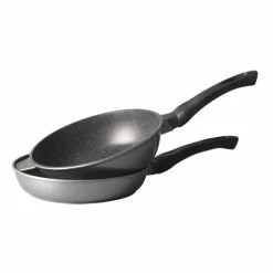 Lot 1 Poêle + 1 Sauteuse Avec Couvercle Et Revêtement Dur Comme La Pierre 28 Cm 5 Lot 1 Poêle + 1 Sauteuse Avec Couvercle Et Revêtement Dur Comme La Pierre 28 Cm -de Buyer Soldes Magasin 10909 1 2 Lot 1 Poele 1 Sauteuse avec couvercle et revetement Dur comme la pierre 28 cm Mathon