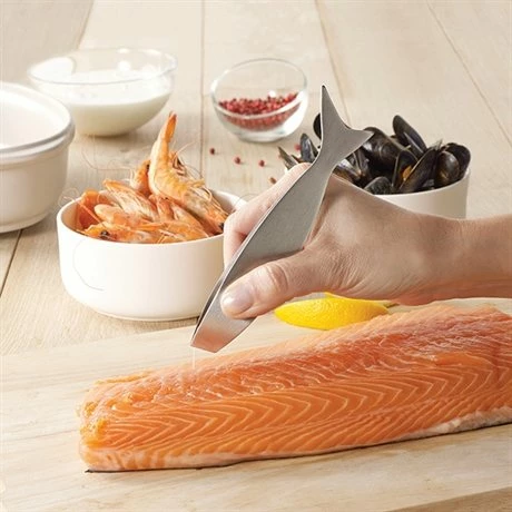 Lot Poêle à Poisson Dur Comme La Pierre 34 Cm Et Pince à Arêtes Forme Poisson 4 Lot Poêle à Poisson Dur Comme La Pierre 34 Cm Et Pince à Arêtes Forme Poisson – Image 2