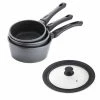 Lot 3 Casseroles Dur Comme La Pierre 16,18 Et 20 Cm Et Couvercle Multi-diamètres -de Buyer Soldes Magasin 10956 0 1 Lot 3 casseroles Dur comme la pierre 16 18 et 20 cm et couvercle multi diametres Mathon