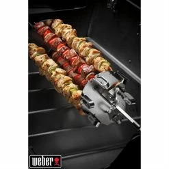 Weber Set De 6 Brochettes Avec Supports Pour Rôtissoire Crafted -de Buyer Soldes Magasin 110001 3 1 Set de 6 brochettes avec supports pour rotissoire Crafted Weber