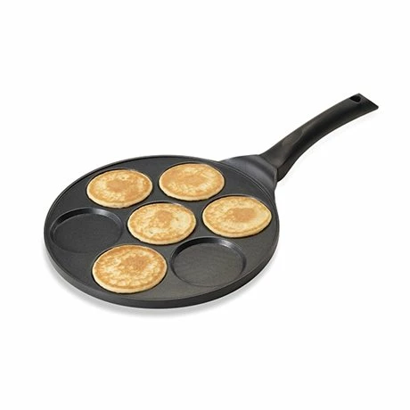 Poêle 7 Mini Blinis Ou Pancakes à Induction Fonte 26.5 Cm 4 Poêle 7 Mini Blinis Ou Pancakes à Induction Fonte 26.5 Cm – Image 2