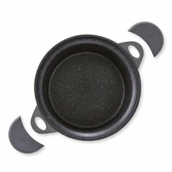 Lot Faitout Dur Comme La Pierre 24 Cm Et 2 Maniques En Silicone -de Buyer Soldes Magasin 111083 1 1 Lot faitout Dur comme la pierre 24 cm et 2 maniques en silicone Mathon