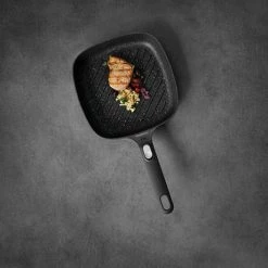 BergHOFF Poêle à Griller Anti-adhérente Manche Amovible 24 Cm GEM -de Buyer Soldes Magasin 111104 1 2 Poele a griller anti adherente manche amovible 24 cm GEM Berghoff