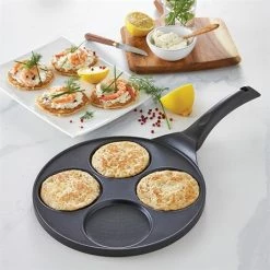 Poêle 4 Blinis Ou Pancakes à Induction 26,5 Cm -de Buyer Soldes Magasin 111112 1 3 Poele 4 blinis ou pancakes a induction 26 5 cm Mathon
