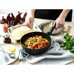 De Buyer Sauteuse 28 Cm Choc Intense Amovible -de Buyer Soldes Magasin 112005 1 1 Sauteuse 28 cm Choc Intense amovible De Buyer