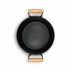 LIVOO Faitout Wood Line Blanc 24 Cm -de Buyer Soldes Magasin 116000 1 1 Faitout wood line blanc 24 cm Livoo