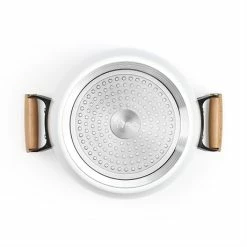 LIVOO Faitout Wood Line Blanc 24 Cm -de Buyer Soldes Magasin 116000 3 1 Faitout wood line blanc 24 cm Livoo