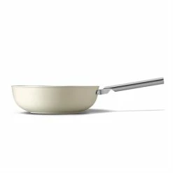 Smeg Wok Aluminium Antiadhésif 30 Cm Crème Mat 7 Smeg Wok Aluminium Antiadhésif 30 Cm Crème Mat -de Buyer Soldes Magasin 116001 1 2 Wok aluminium antiadhesif 30 cm creme mat Smeg