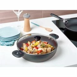 Lot Sauteuse Cookway 24cm Avec Poignée, Anse Et Couvercle 5 Lot Sauteuse Cookway 24cm Avec Poignée, Anse Et Couvercle -de Buyer Soldes Magasin 119029 1 1 Lot sauteuse Cookway 24cm avec poignee anse et couvercle Cristel