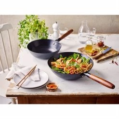 BEKA Poêle Wok Mandala 28 Cm -de Buyer Soldes Magasin 126001 3 1 Poele wok Mandala 28 cm Beka