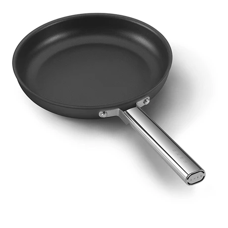 Smeg Set De 3 Poêles Aluminium Antiadhésives Noir Mat 4 Smeg Set De 3 Poêles Aluminium Antiadhésives Noir Mat – Image 2