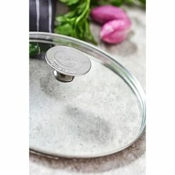 De Buyer Couvercle En Verre 28 Cm -de Buyer Soldes Magasin 147004 3 2 Couvercle en verre 28 cm De Buyer