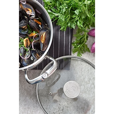 De Buyer Couvercle En Verre Cerclé Inox 14 Cm 5 De Buyer Couvercle En Verre Cerclé Inox 14 Cm – Image 3