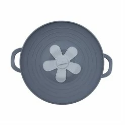 Couvercle Anti-débordement Silicone Gris 26 Cm