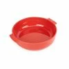 Peugeot Plat Four Rond Céramique Rouge 27 Cm