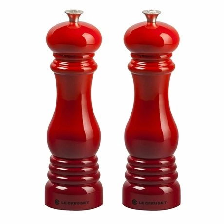 Le Creuset Lot De 2 Moulins à Sel Et à Poivre Cerise 3 Le Creuset Lot De 2 Moulins à Sel Et à Poivre Cerise
