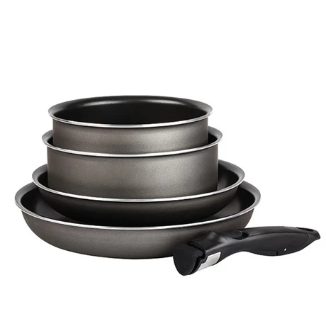 Set 2 Poêles Et 2 Casseroles Anti-adhésives Délice Et Manche Amovible 3 Set 2 Poêles Et 2 Casseroles Anti-adhésives Délice Et Manche Amovible