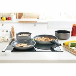 Set 2 Poêles Et 2 Casseroles Anti-adhésives Délice Et Manche Amovible 8 Set 2 Poêles Et 2 Casseroles Anti-adhésives Délice Et Manche Amovible -de Buyer Soldes Magasin 20215 1 3 Set 2 poeles et 2 casseroles anti adhesives Delice et manche amovible Mathon