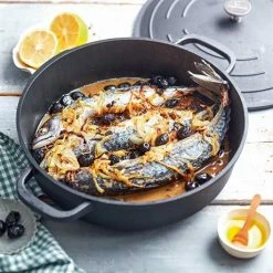 Cocotte Légère Basse Ronde En Fonte D'aluminium 28 Cm 4,1 L Coloris Noir -de Buyer Soldes Magasin 203003 1 4 Cocotte legere basse ronde en fonte d aluminium 28 cm 4 1 L coloris noir Mathon