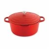 Cocotte Légère Ronde En Fonte D’aluminium 28 Cm 6,7 L Rouge -de Buyer Soldes Magasin 203007 0 3 Cocotte legere ronde en fonte d aluminium 28 cm 6 7 L rouge Mathon