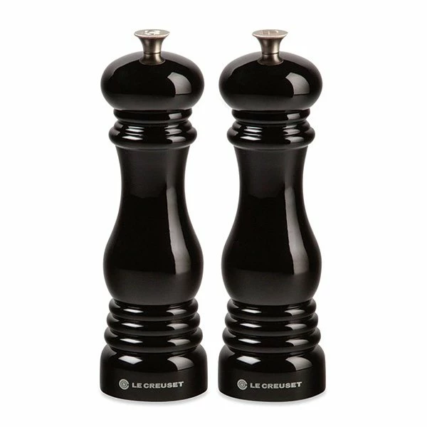 Le Creuset Lot Moulin à Sel Et à Poivre Noir 3 Le Creuset Lot Moulin à Sel Et à Poivre Noir