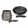Lot 3 Casseroles Et 3 Poêles Anti-adhésives Effet Pierre Et 2 Manches Amovibles -de Buyer Soldes Magasin 20979 0 2 Lot 3 casseroles et 3 poeles anti adhesives Effet Pierre et 2 manches amovibles Mathon
