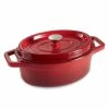Cocotte En Fonte Ovale 29 Cm 4 L Rouge 2 Cocotte En Fonte Ovale 29 Cm 4 L Rouge -de Buyer Soldes Magasin 213176 0 7 Cocotte en fonte ovale 29 cm 4 L rouge Mathon