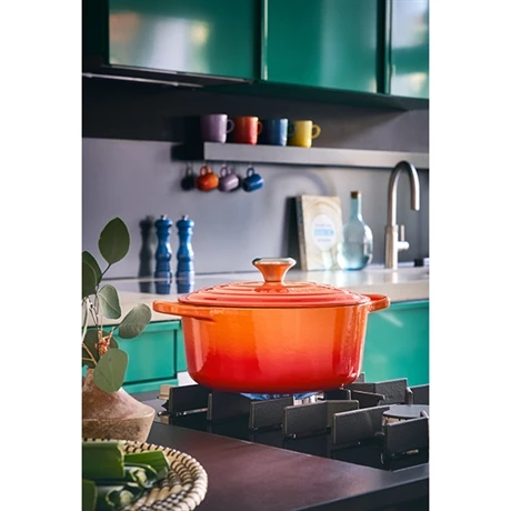 Le Creuset Cocotte Fonte Rond 24 Cm Volcanique 6 Le Creuset Cocotte Fonte Rond 24 Cm Volcanique – Image 4