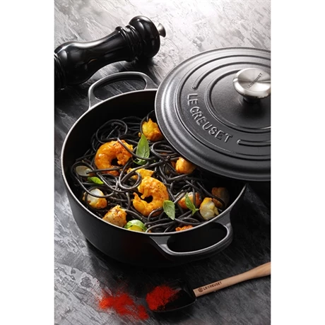 Le Creuset Cocotte Fonte Rond 26 Cm Noir 5 Le Creuset Cocotte Fonte Rond 26 Cm Noir – Image 3