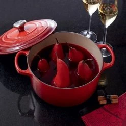 Le Creuset Cocotte Fonte Rond 26 Cm Cerise 9 Le Creuset Cocotte Fonte Rond 26 Cm Cerise -de Buyer Soldes Magasin 213184 2 3 Cocotte fonte rond 26 cm cerise Le Creuset