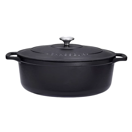 Cocotte Sublime Fonte Ovale 7,1 L 33 Cm Noir 3 Cocotte Sublime Fonte Ovale 7,1 L 33 Cm Noir