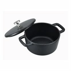 Mini Cocotte Ronde 14 Cm Black Design -de Buyer Soldes Magasin 213276 1 1 Mini cocotte ronde 14 cm Black Design Baumalu