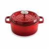 Cocotte En Fonte Ronde 20 Cm 2,3 L Rouge -de Buyer Soldes Magasin 213285 0 2 Cocotte en fonte ronde 20 cm 2 3 L rouge Mathon
