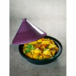 Tajine Fonte 30 Cm Aubergine -de Buyer Soldes Magasin 21837 2 5 Tajine fonte 30 cm aubergine Mathon