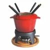 Service à Fondue 6 Personnes En Fonte Rouge 385050 -de Buyer Soldes Magasin 21855 0 2 Service a fondue 6 personnes en fonte rouge 385050 Baumalu