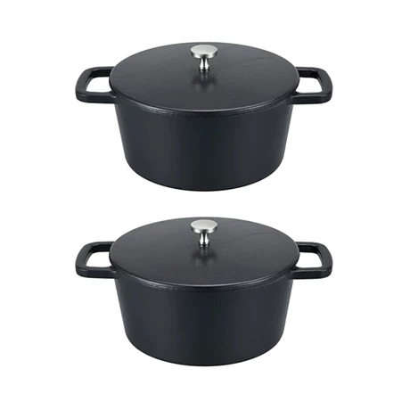 Set De 2 Mini Cocottes Rondes 10 Cm 3 Set De 2 Mini Cocottes Rondes 10 Cm