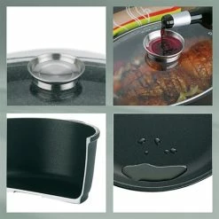 Cocotte à Braiser En Fonte D'aluminium Kerros 8 L 9 Cocotte à Braiser En Fonte D'aluminium Kerros 8 L -de Buyer Soldes Magasin 22302 3 2 Cocotte a braiser en fonte d aluminium Kerros 8 L Kela