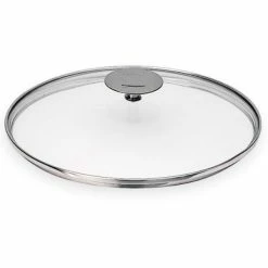 Couvercle Verre Cristel Platine 22 Cm