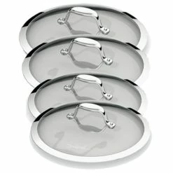 BEKA Lot 4 Couvercles Evolution 14 à 20 Cm