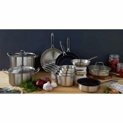 Set De 2 Casseroles Inox Excell'Inox 16 Et 20 Cm -de Buyer Soldes Magasin 271075 1 2 Set de 2 casseroles inox Excell Inox 16 et 20 cm Mathon