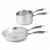 Batterie De Cuisine Excell'Inox 2 Casseroles Et 2 Poêles Tout Inox -de Buyer Soldes Magasin 271079 0 2 Batterie de cuisine Excell Inox 2 casseroles et 2 poeles tout inox Mathon