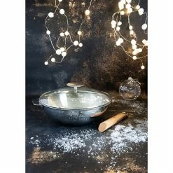 Wok Inox Casteline 28 Cm -de Buyer Soldes Magasin 272019 2 3 Wok inox Casteline 28 cm Cristel